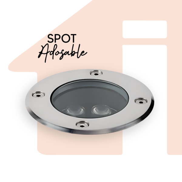 SPOT ADOSABLE ALUMINIO
