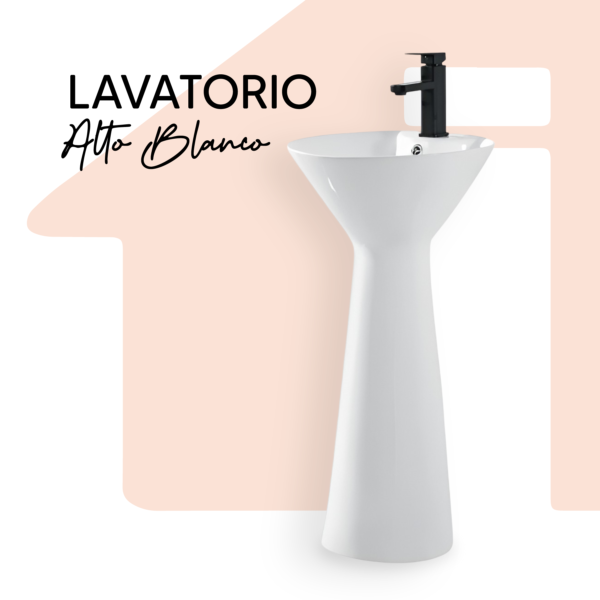 LAVATORIO ALTO BLANCO