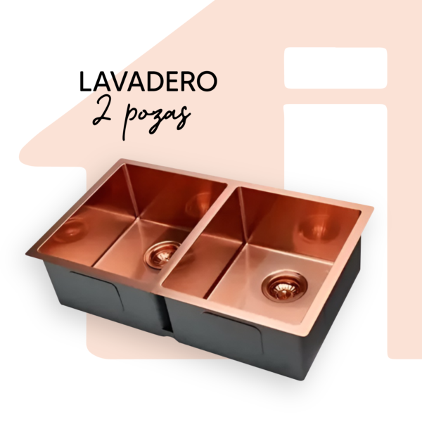 LAVADERO 2P ORO ROSE