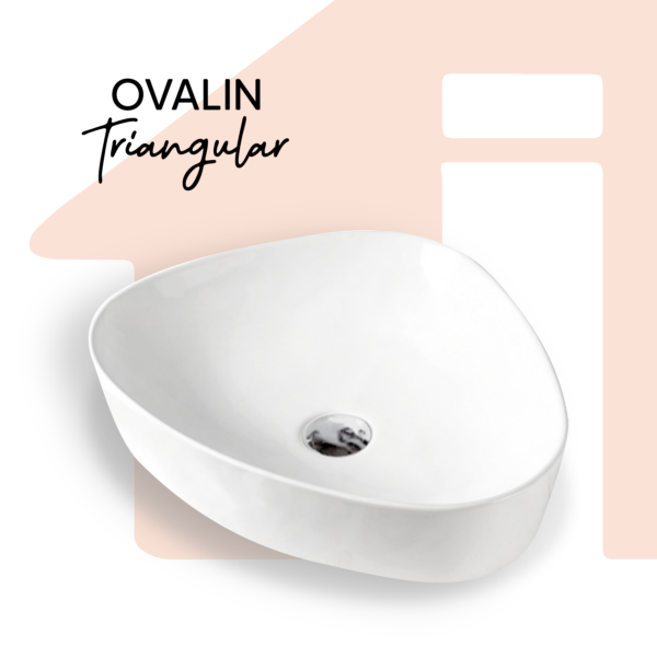 OVALIN BLANCO TRIANGULAR