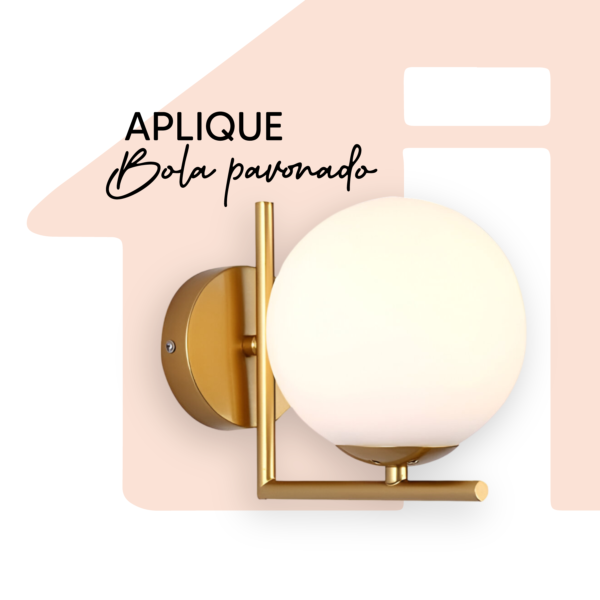 APLIQUE DORADO BLANCO