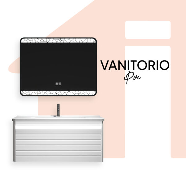 ESPEJO VANITORIO + MUEBLE VANITORIO