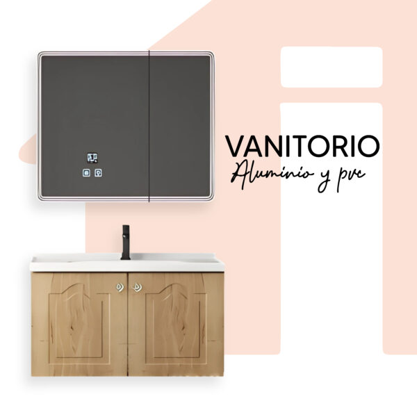ESPEJO VANITORIO + MUEBLE VANITORIO